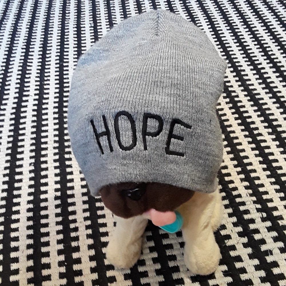 ❄HOPE Grey Beanie❄